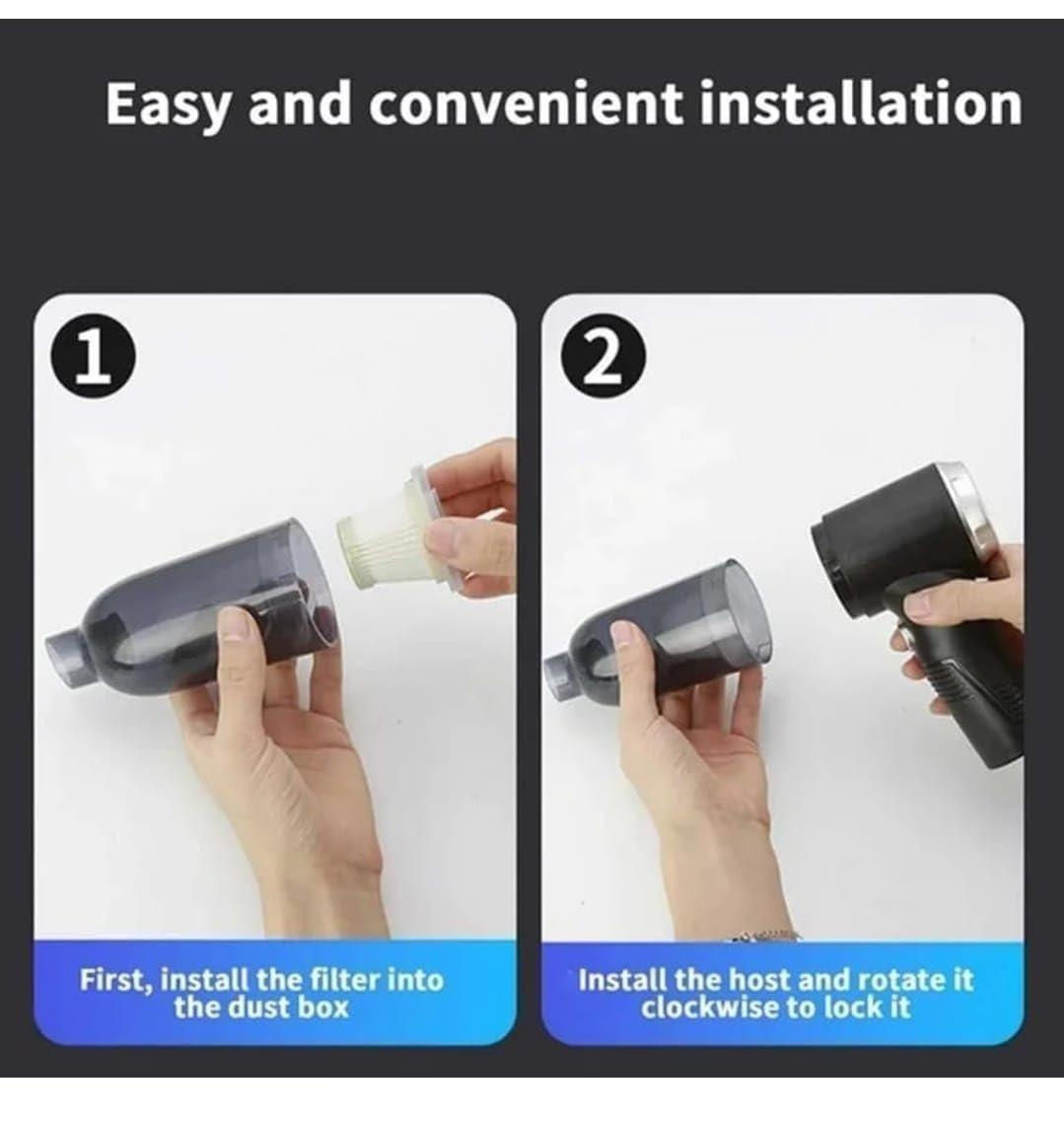 Rechargeable Handheld Air Duster Vacuum – Powerful & Compact